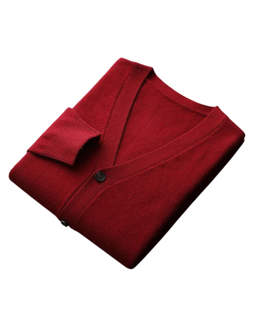 Cardigan lavorato a maglia in lana merino Faunus