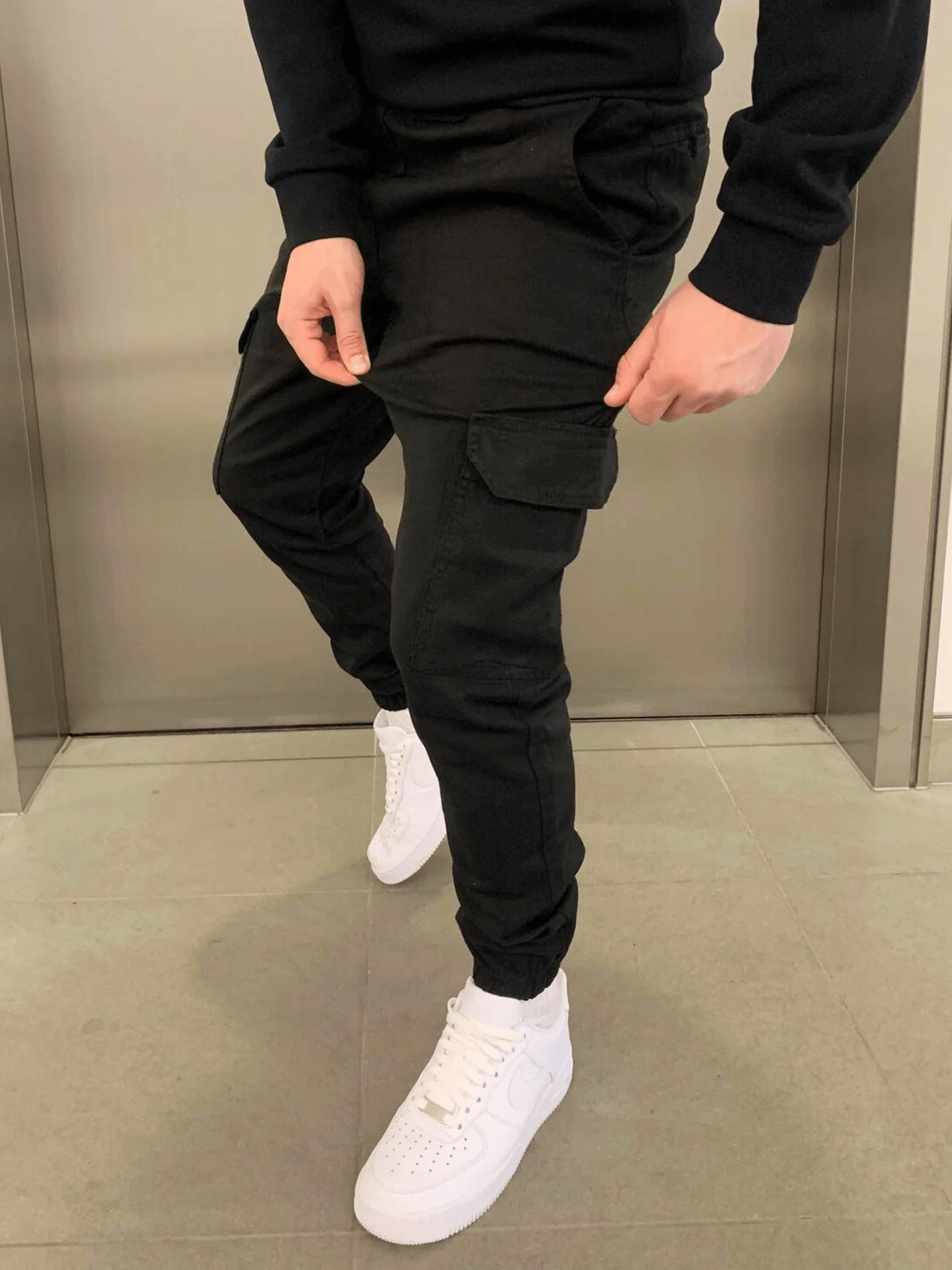Laluna® | Jogger cargo dal taglio aderente