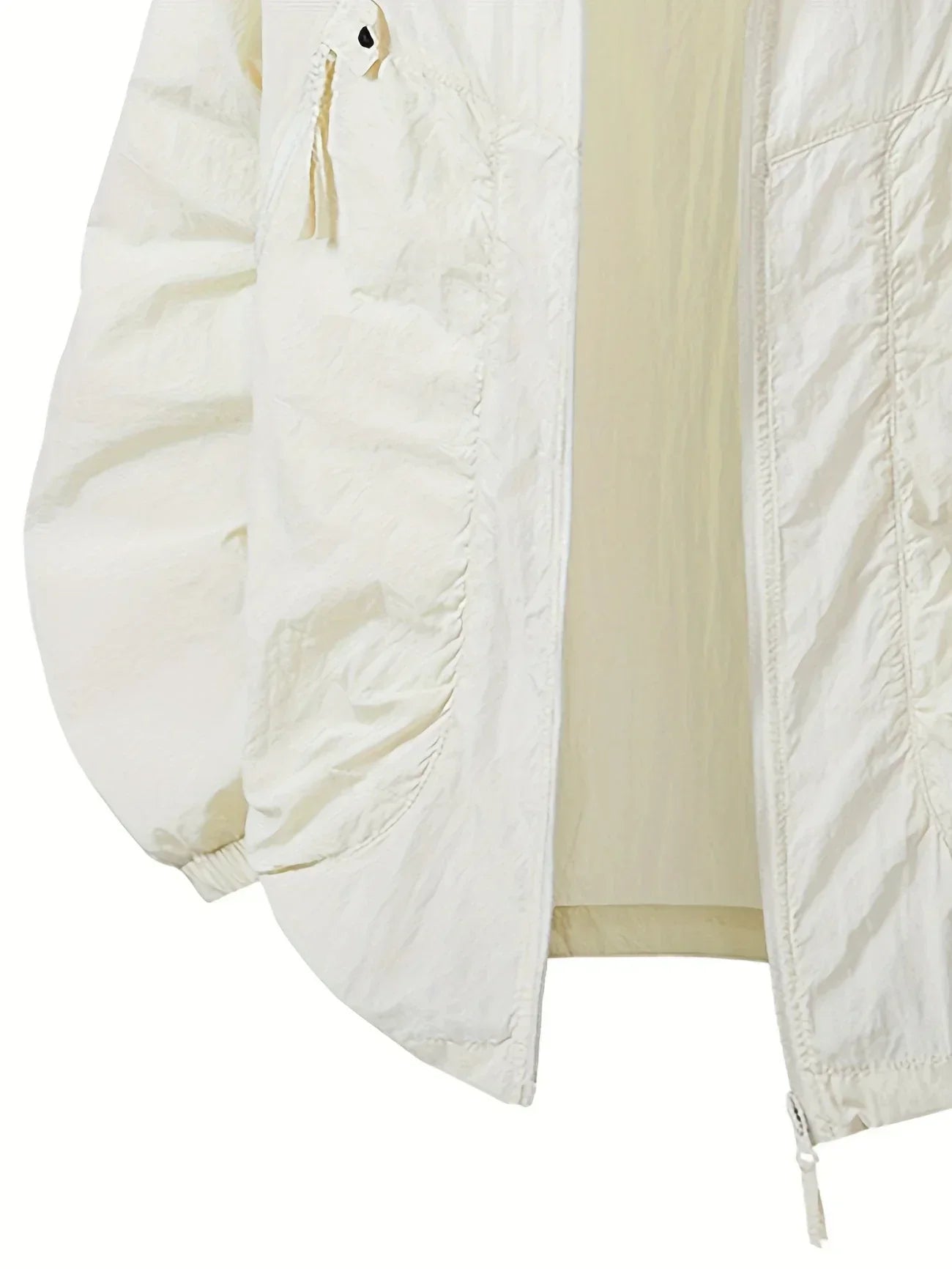 Carter - Veste coupe-vent imperméable pour extérieur avec capuche ajustable