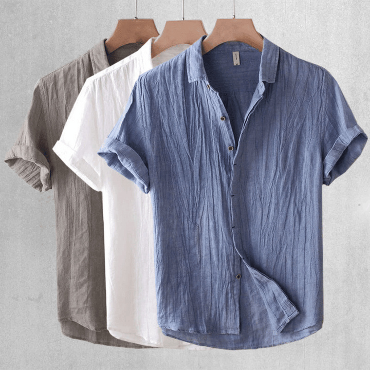 Wellington™ | Camicia in lino a maniche corte