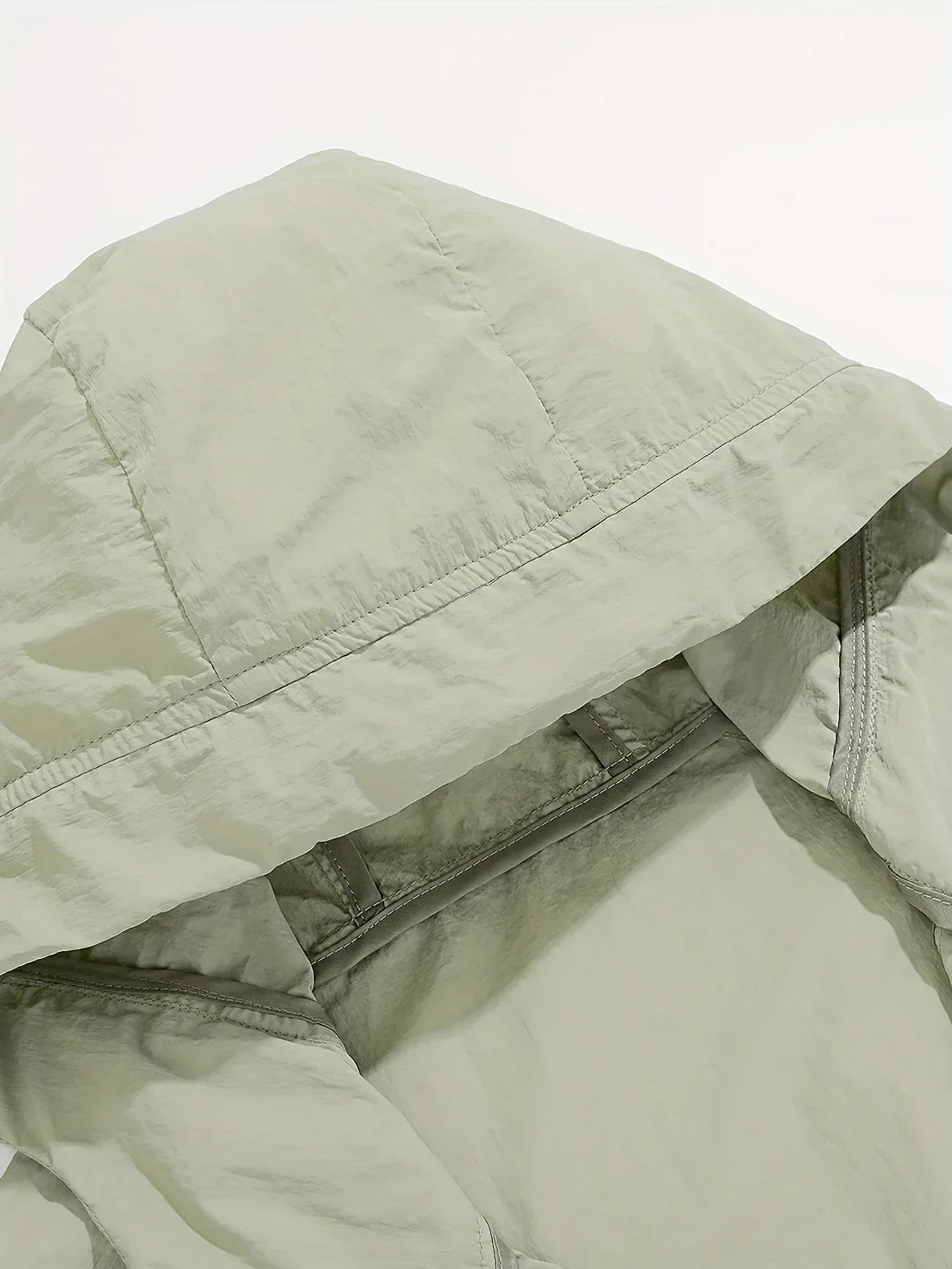 Carter - Veste coupe-vent imperméable pour extérieur avec capuche ajustable
