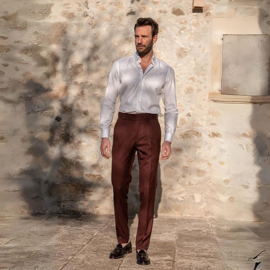 Pantaloni in lino Gold Coast