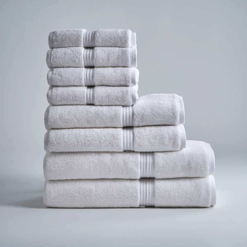 Set de bain ultrasoft complet de 8 pièces