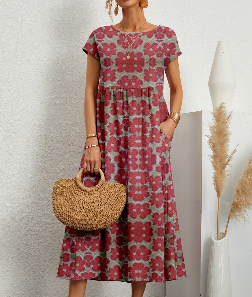 Roselle – Abito Floreale Chic