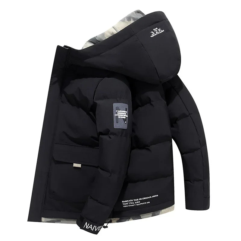 Kyle - Veste à capuche unie