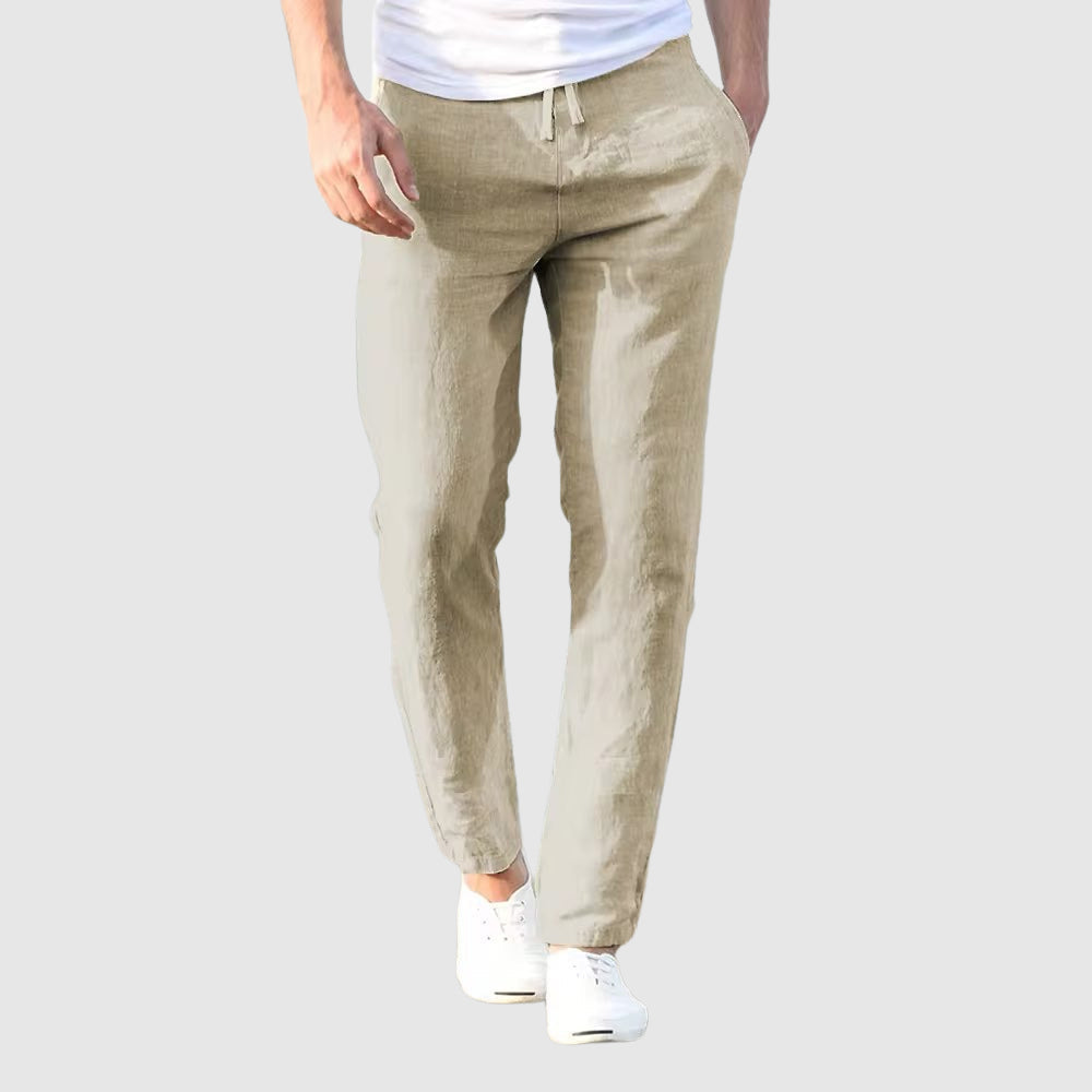 Coastal Ease | Pantaloni in Lino