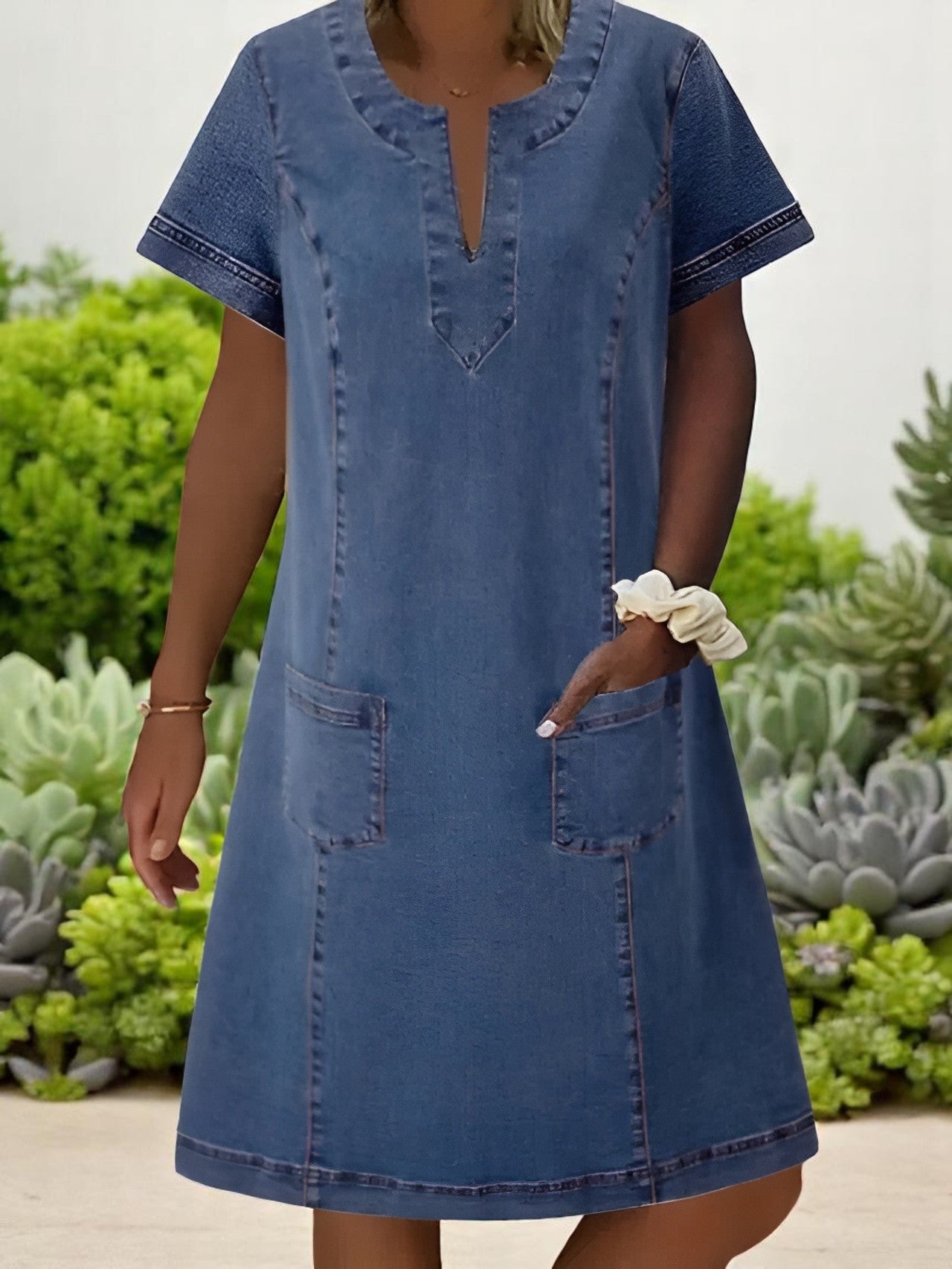 Gilja – abito in denim morbido