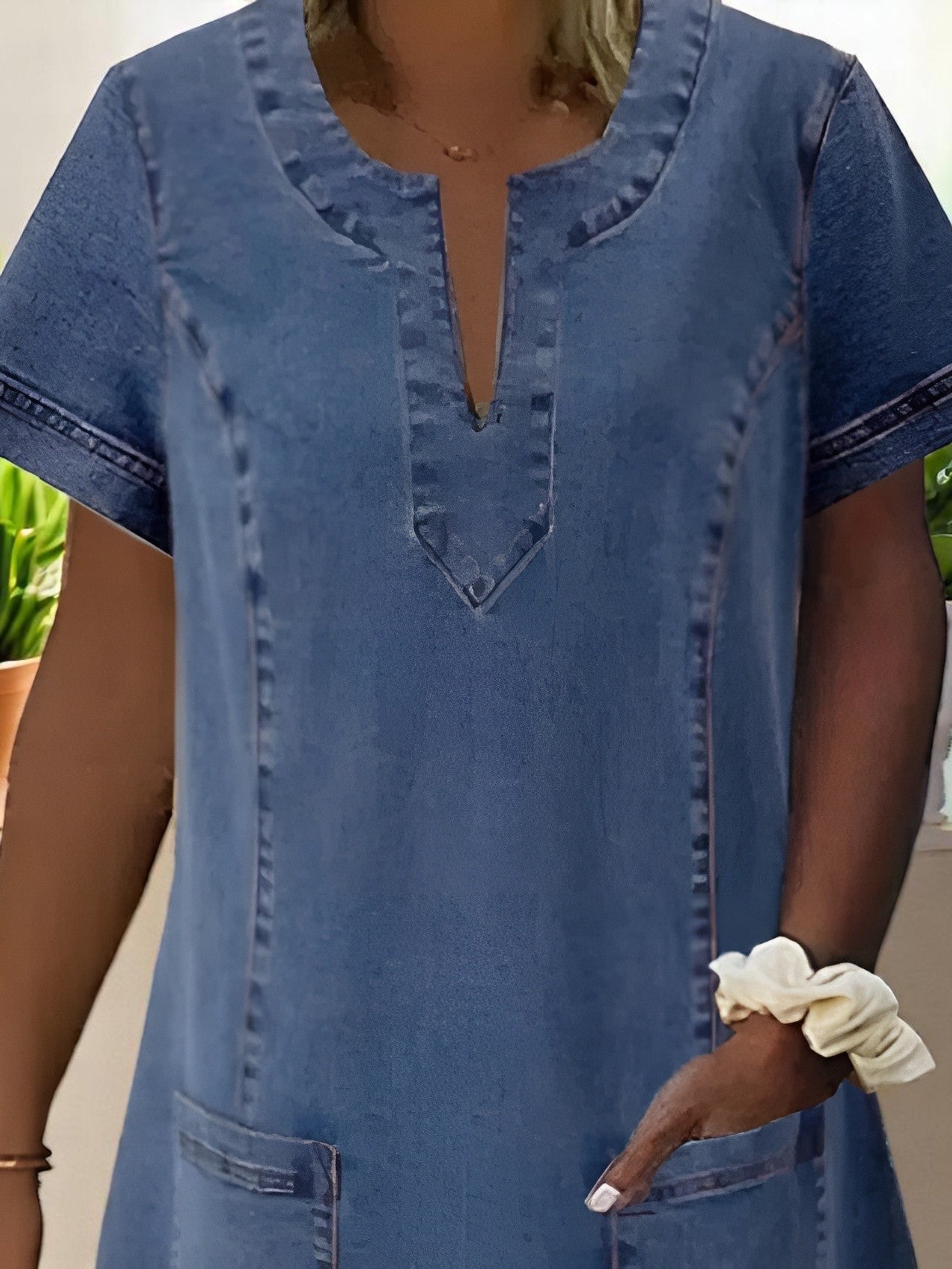 Gilja – abito in denim morbido
