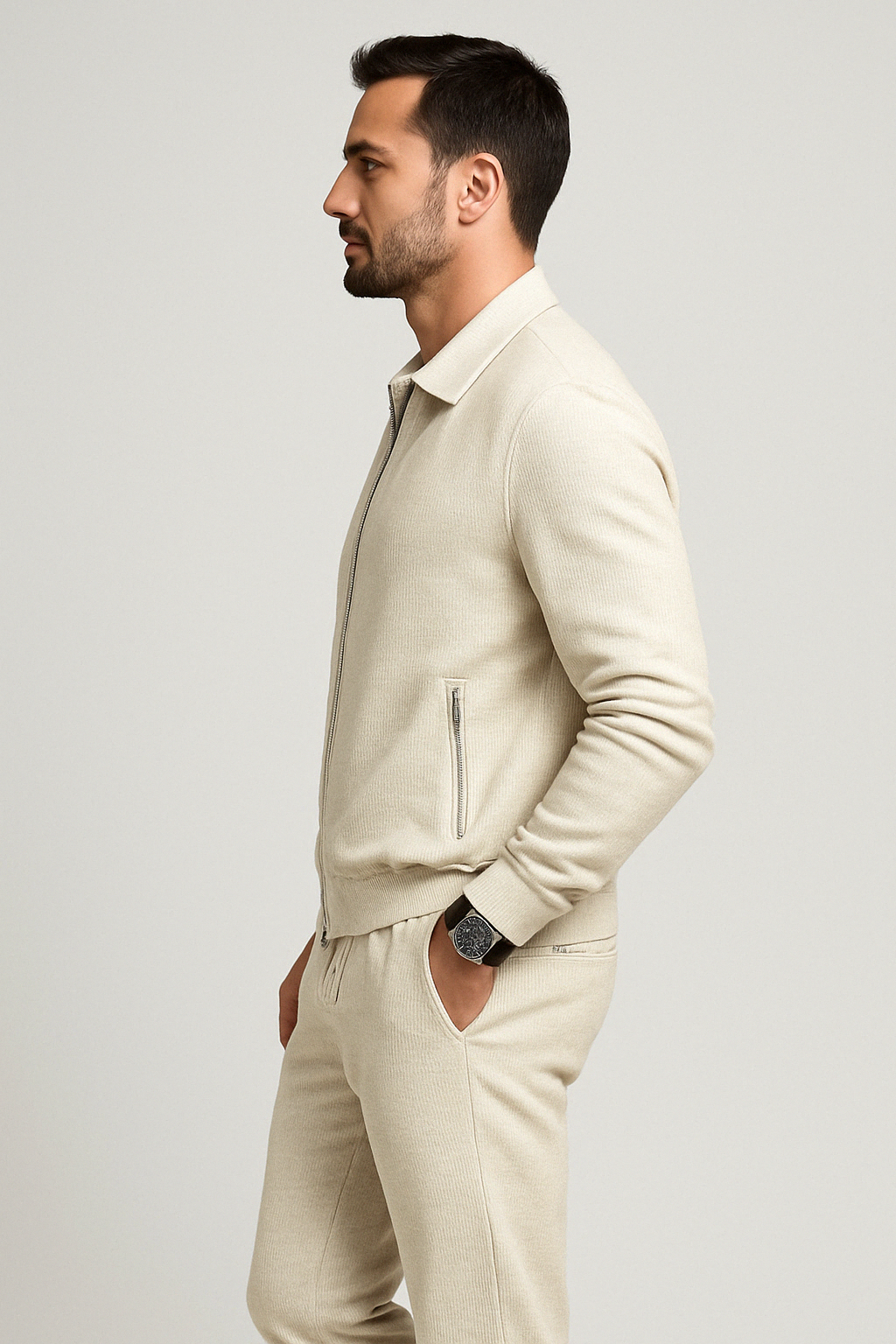 DARIO | Gilet completo da uomo con zip